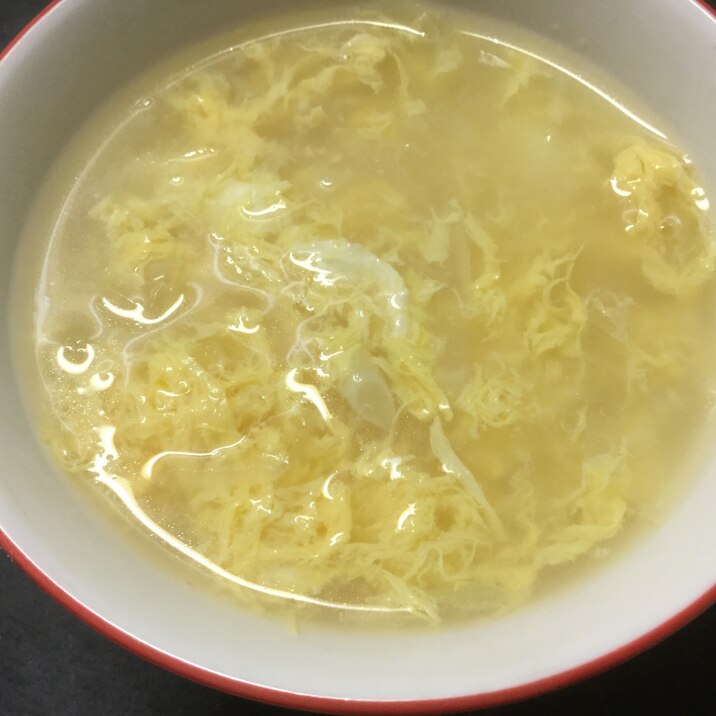大根のふわふわ卵スープ